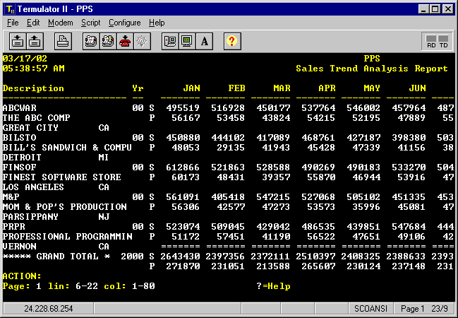 Click here for screen shot list