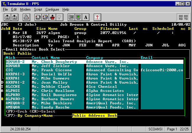Click here for screen shot list