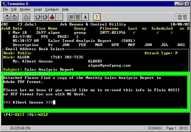 Click here for screen shot list